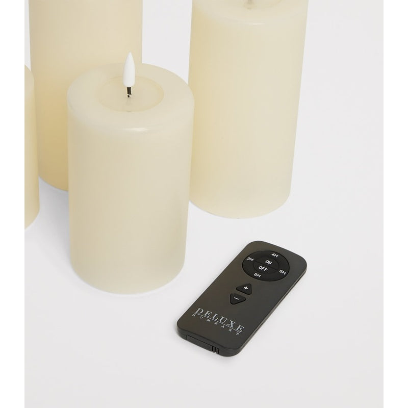Vela LED Gift Box with Remote Set of 4 - Mercado de Luxo - O Maior E-Commerce de Bens, Produtos e Serviços de Luxo do Brasil.