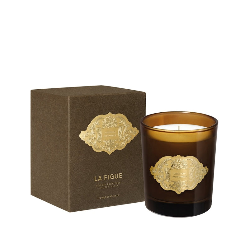Vela La Figue Scented 240g - Mercado de Luxo - O Maior E-Commerce de Bens, Produtos e Serviços de Luxo do Brasil.