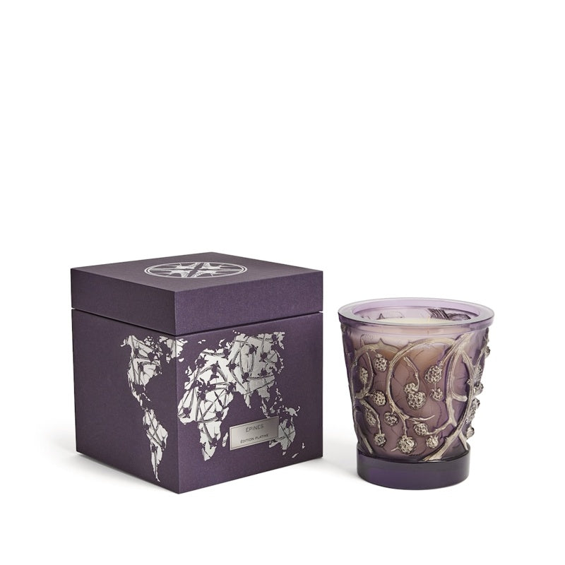Vela Voyage Épines Platinum Edition 750g - Mercado de Luxo - O Maior E-Commerce de Bens, Produtos e Serviços de Luxo do Brasil.