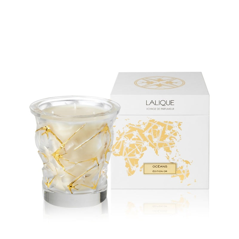 Vela Oceans Scented Gold Edition 750g - Mercado de Luxo - O Maior E-Commerce de Bens, Produtos e Serviços de Luxo do Brasil.