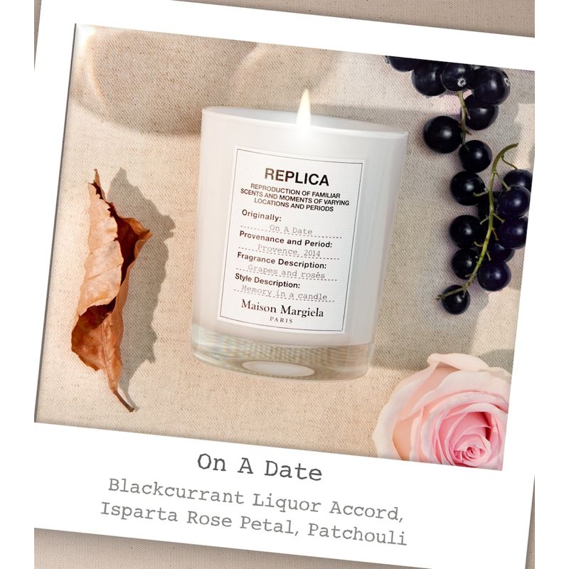 Vela Replica On a Date 185g - Mercado de Luxo - O Maior E-Commerce de Bens, Produtos e Serviços de Luxo do Brasil.