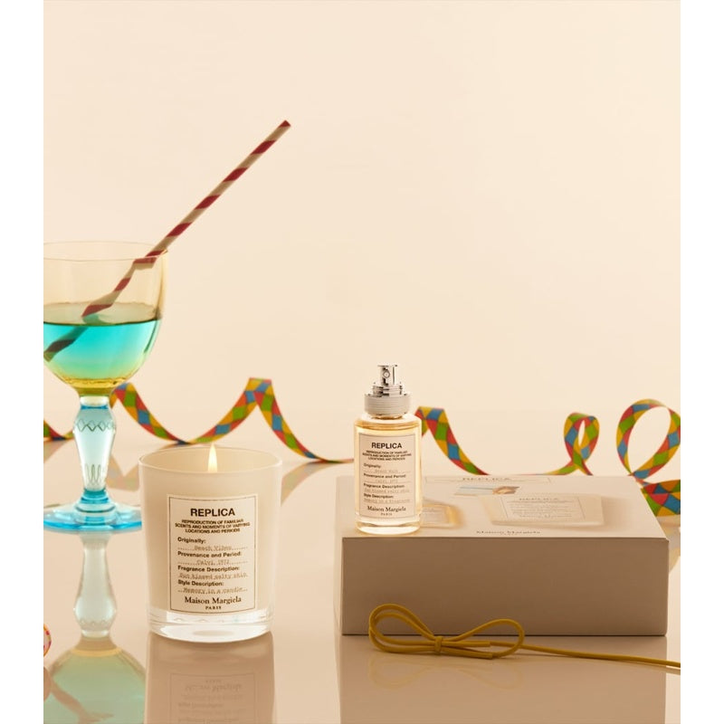 Vela Replica Beach Walk Fragrance Gift Set - Mercado de Luxo - O Maior E-Commerce de Bens, Produtos e Serviços de Luxo do Brasil.
