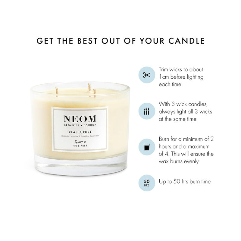 Vela Real Luxury 3-Wick 420g - Mercado de Luxo - O Maior E-Commerce de Bens, Produtos e Serviços de Luxo do Brasil.