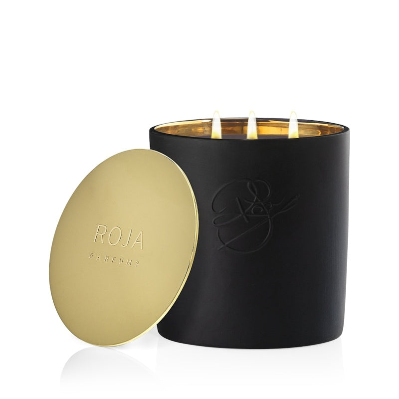 Vela Amber Aoud 3-Wick 1kg - Mercado de Luxo - O Maior E-Commerce de Bens, Produtos e Serviços de Luxo do Brasil.