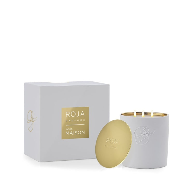 Vela Rose de Mai 3-Wick 1kg - Mercado de Luxo - O Maior E-Commerce de Bens, Produtos e Serviços de Luxo do Brasil.