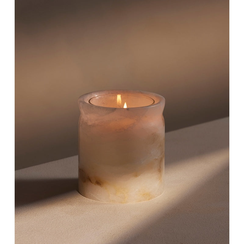 Vela Alabaster Marble Vessel and Bergamot & Mandarin 250g - Mercado de Luxo - O Maior E-Commerce de Bens, Produtos e Serviços de Luxo do Brasil.
