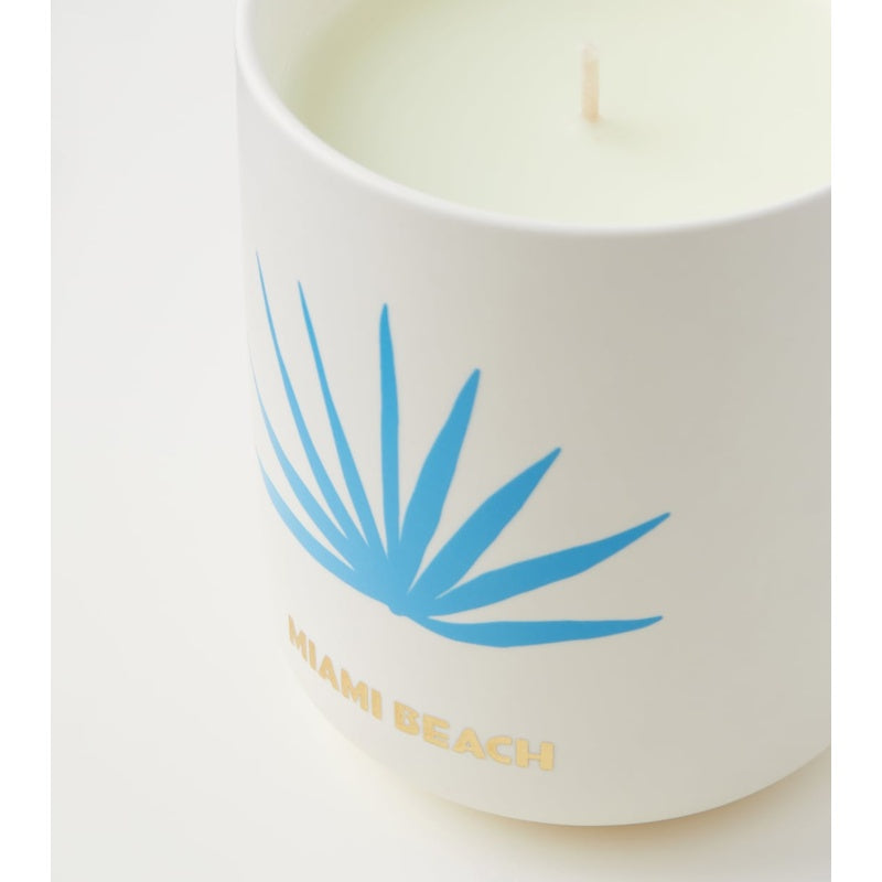 Vela de cerâmica Miami Beach - Mercado de Luxo - O Maior E-Commerce de Bens, Produtos e Serviços de Luxo do Brasil.