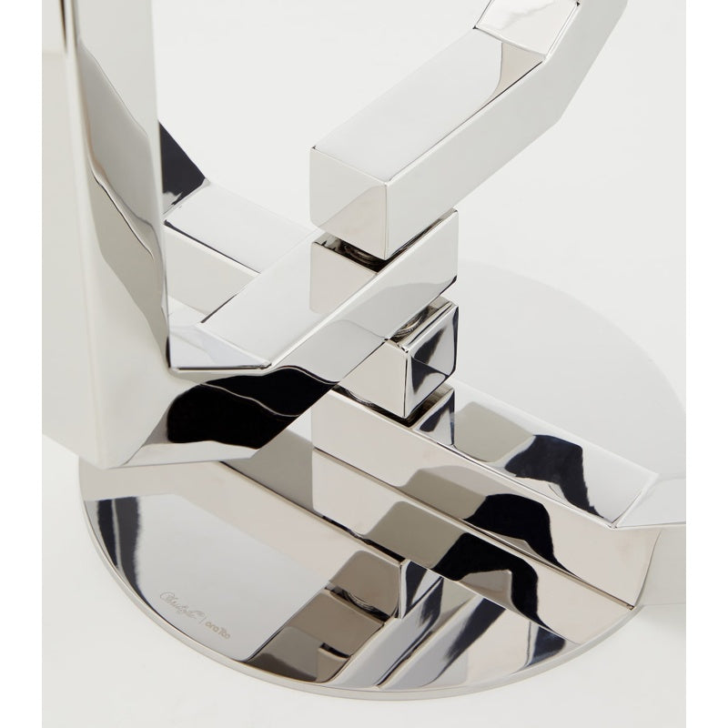 Porta-velas em aço inoxidável Arborescence - Mercado de Luxo - O Maior E-Commerce de Bens, Produtos e Serviços de Luxo do Brasil.