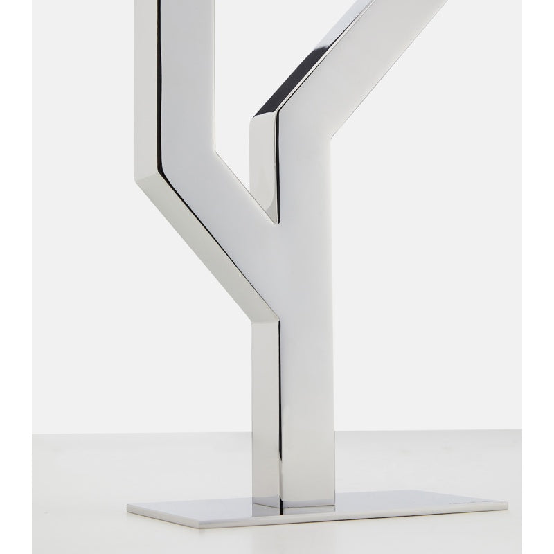 Porta-velas em aço inoxidável Arborescence - Mercado de Luxo - O Maior E-Commerce de Bens, Produtos e Serviços de Luxo do Brasil.