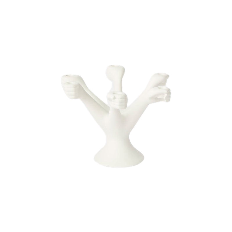 Porta-velas de porcelana Eve - Mercado de Luxo - O Maior E-Commerce de Bens, Produtos e Serviços de Luxo do Brasil.