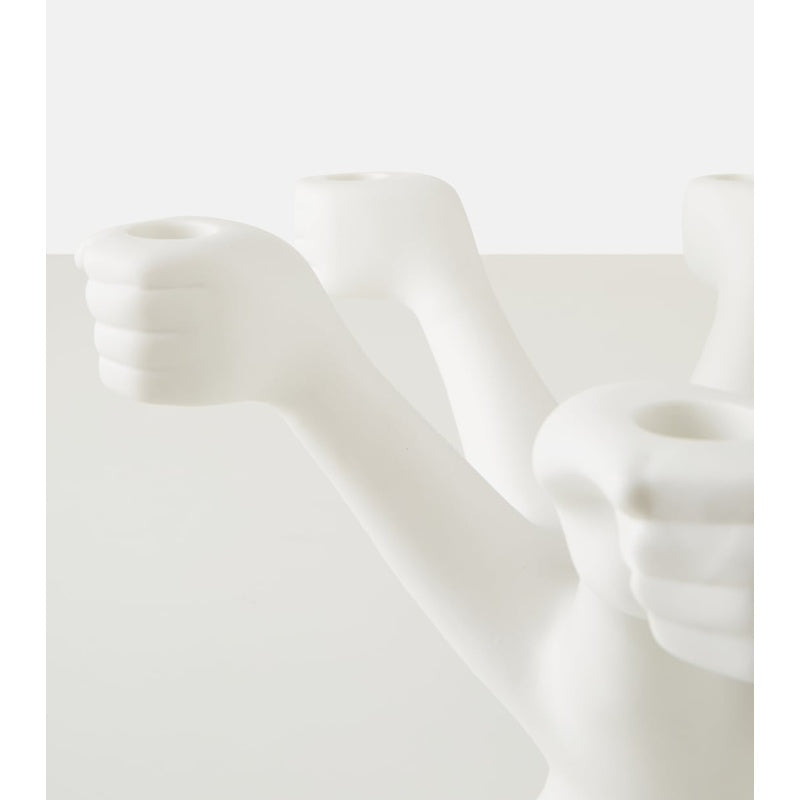 Porta-velas de porcelana Eve - Mercado de Luxo - O Maior E-Commerce de Bens, Produtos e Serviços de Luxo do Brasil.