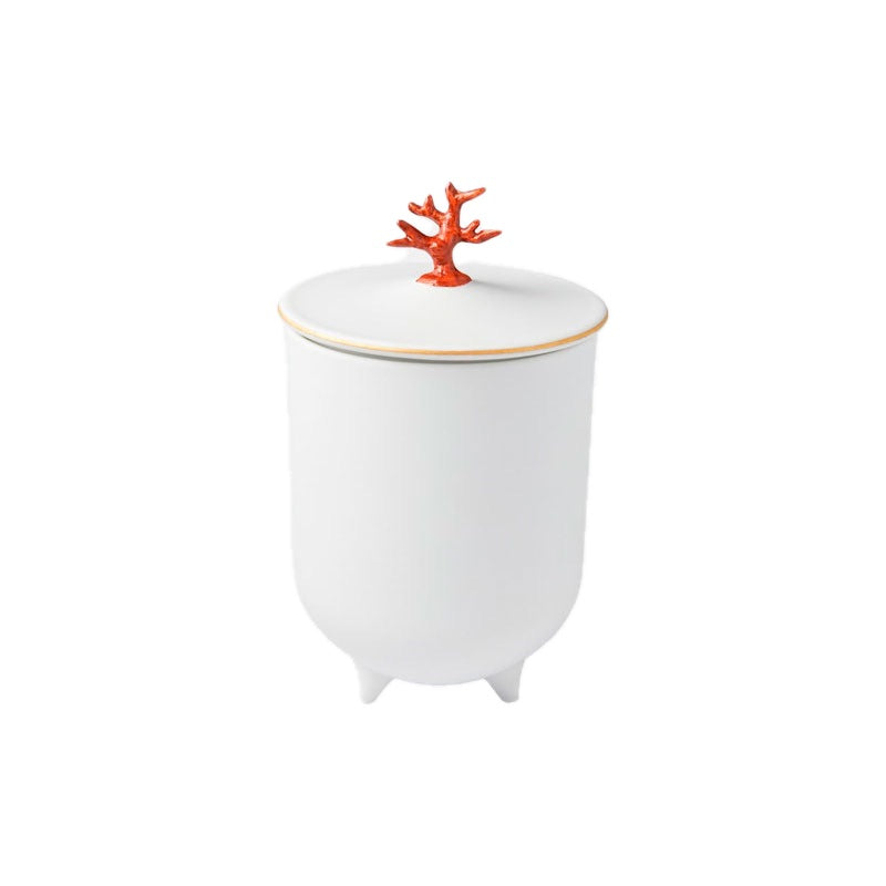 Vela de coral com pé - Mercado de Luxo - O Maior E-Commerce de Bens, Produtos e Serviços de Luxo do Brasil.