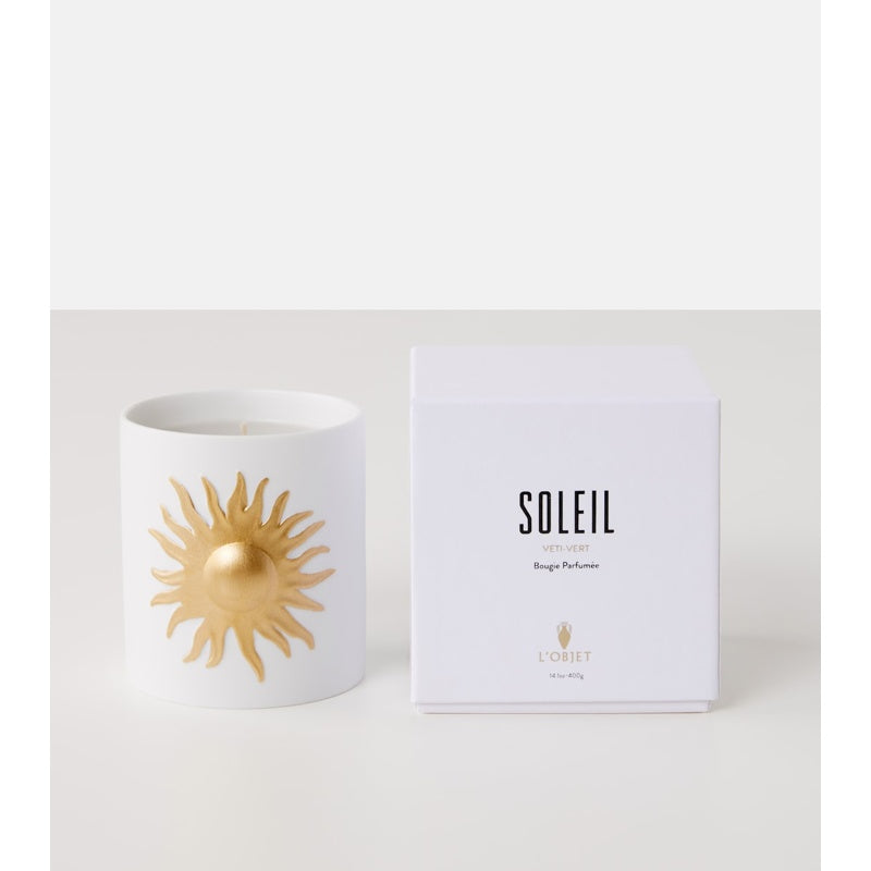 Vela de porcelana Soleil - Mercado de Luxo - O Maior E-Commerce de Bens, Produtos e Serviços de Luxo do Brasil.