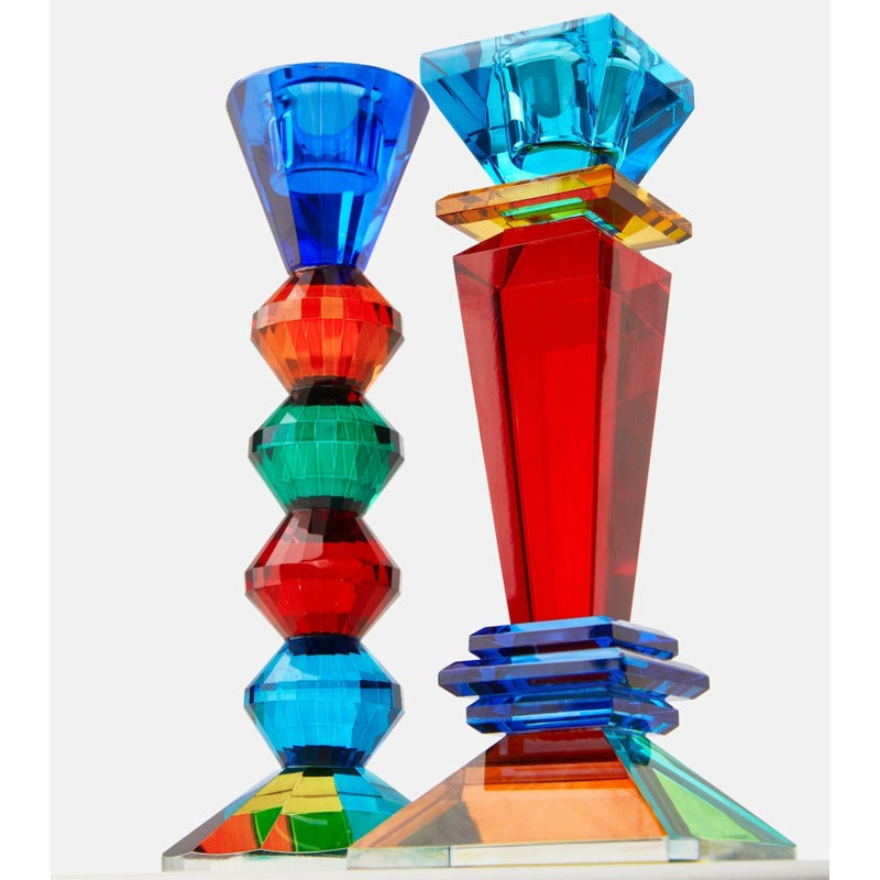 Porta-velas de cristal - Mercado de Luxo - O Maior E-Commerce de Bens, Produtos e Serviços de Luxo do Brasil.