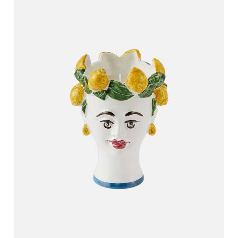 Vela de cerâmica com aroma de limão - Mercado de Luxo - O Maior E-Commerce de Bens, Produtos e Serviços de Luxo do Brasil.