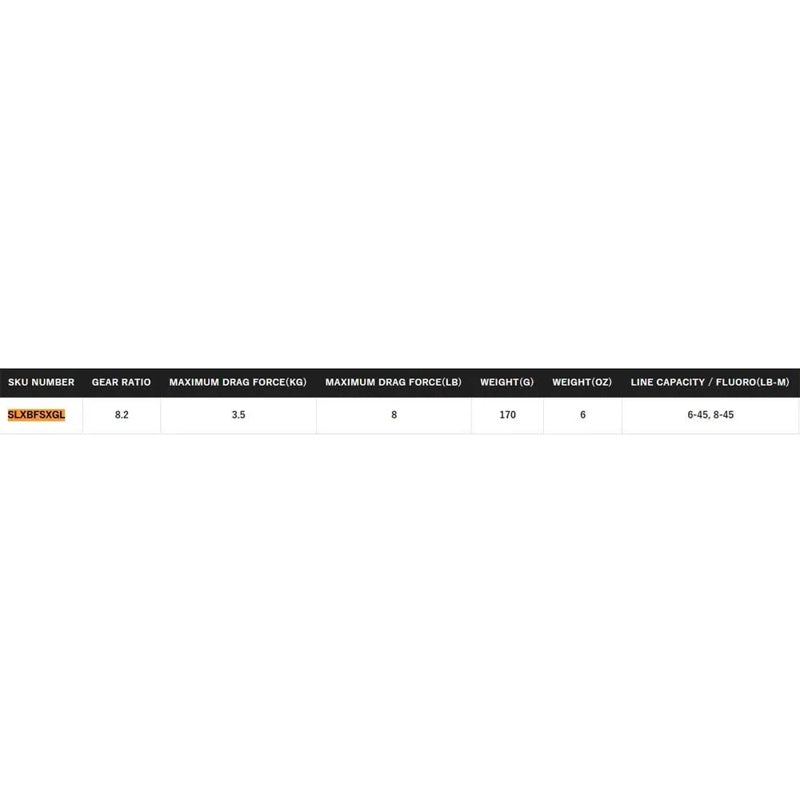 Molinete baitcasting SLX BFS XG - Mercado de Luxo - O Maior E-Commerce de Bens, Produtos e Serviços de Luxo do Brasil.