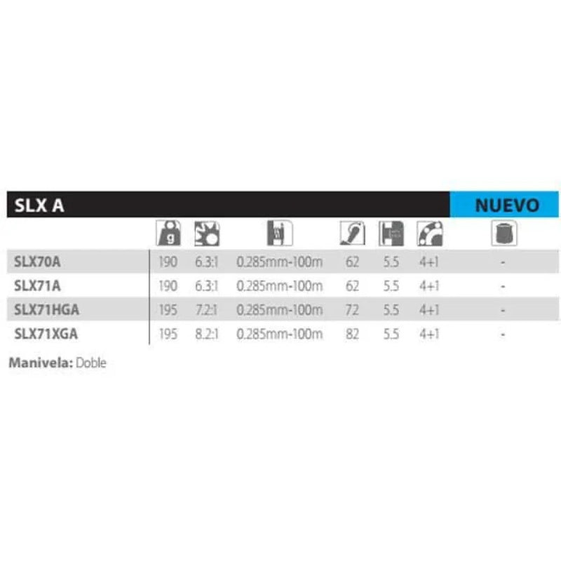 Molinete Baitcasting com mão direita SLX A - Mercado de Luxo - O Maior E-Commerce de Bens, Produtos e Serviços de Luxo do Brasil.