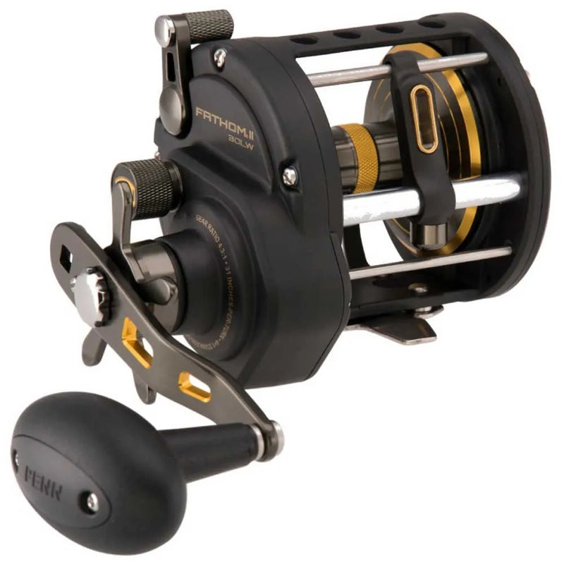 Molinete de pesca de corrico Fathom II Level Wind - Mercado de Luxo - O Maior E-Commerce de Bens, Produtos e Serviços de Luxo do Brasil.