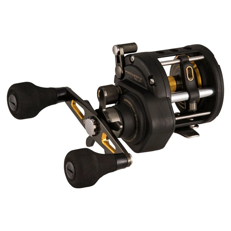 Molinete de pesca de corrico Fathom II Level Wind RH - Mercado de Luxo - O Maior E-Commerce de Bens, Produtos e Serviços de Luxo do Brasil.