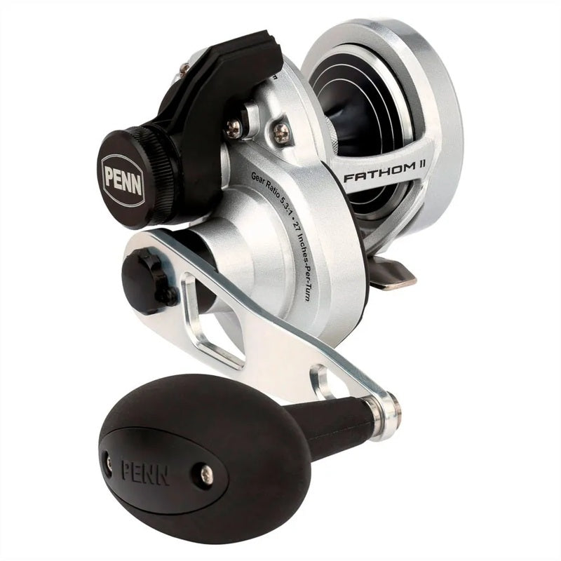 Molinete de pesca de corrico Fathom® II Lever Drag - Mercado de Luxo - O Maior E-Commerce de Bens, Produtos e Serviços de Luxo do Brasil.