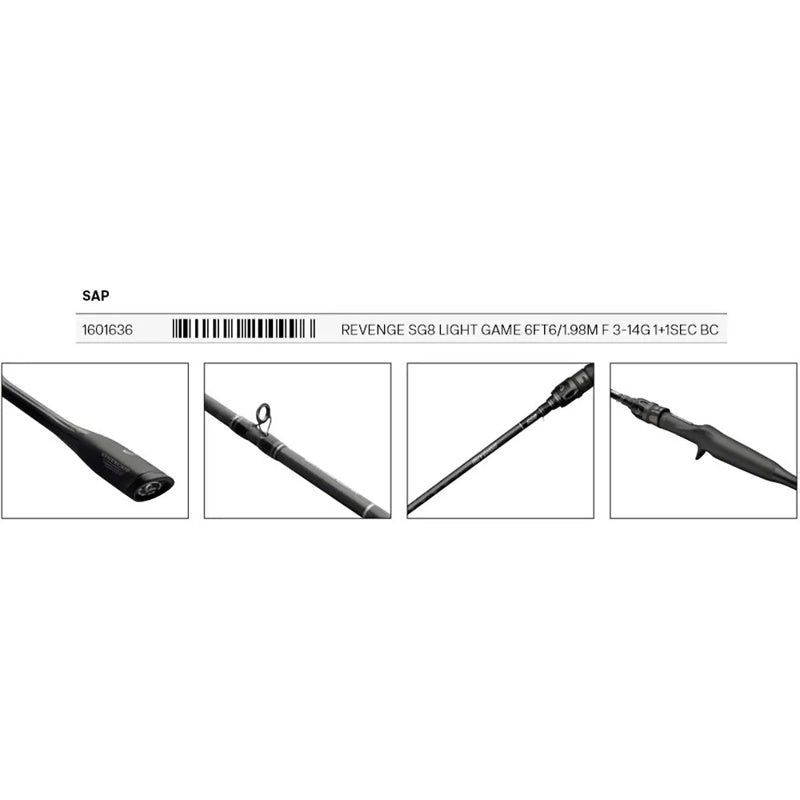 Cana baitcasting Revenge SG8 Light Game - Mercado de Luxo - O Maior E-Commerce de Bens, Produtos e Serviços de Luxo do Brasil.
