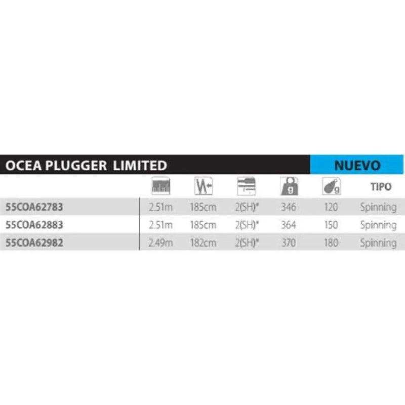 Vara de pesca pop Ocea Plugger Limited - Mercado de Luxo - O Maior E-Commerce de Bens, Produtos e Serviços de Luxo do Brasil.