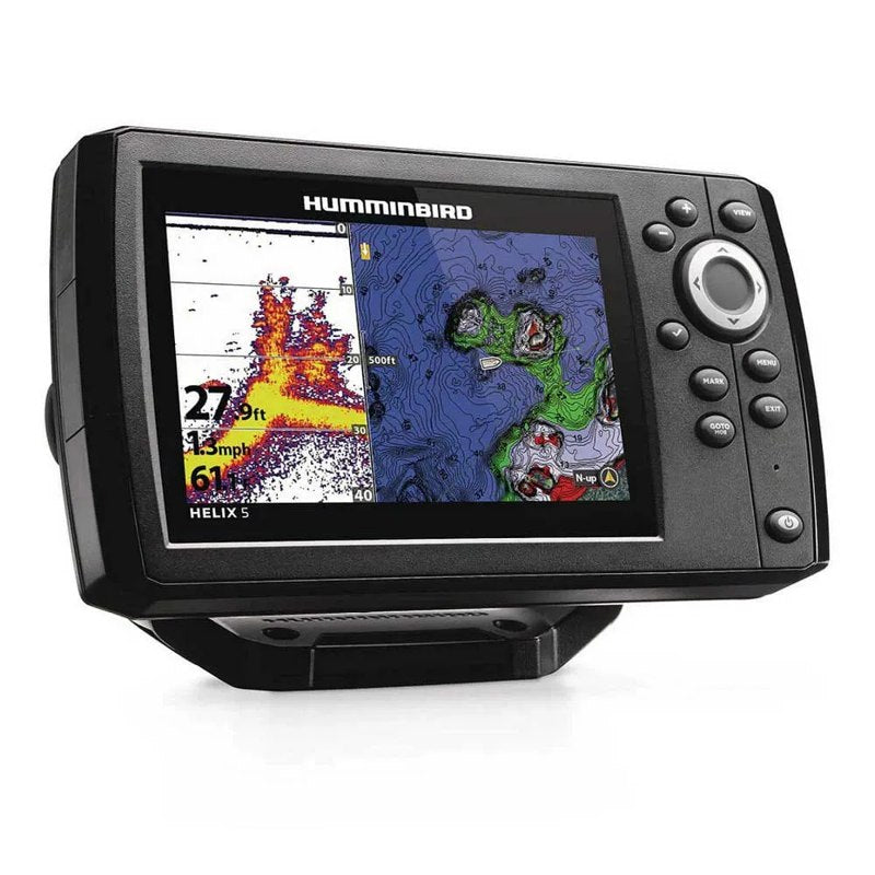 Plotter com transdutor e cartografia Helix 5 Chirp GPS G3 5´´ - Mercado de Luxo - O Maior E-Commerce de Bens, Produtos e Serviços de Luxo do Brasil.