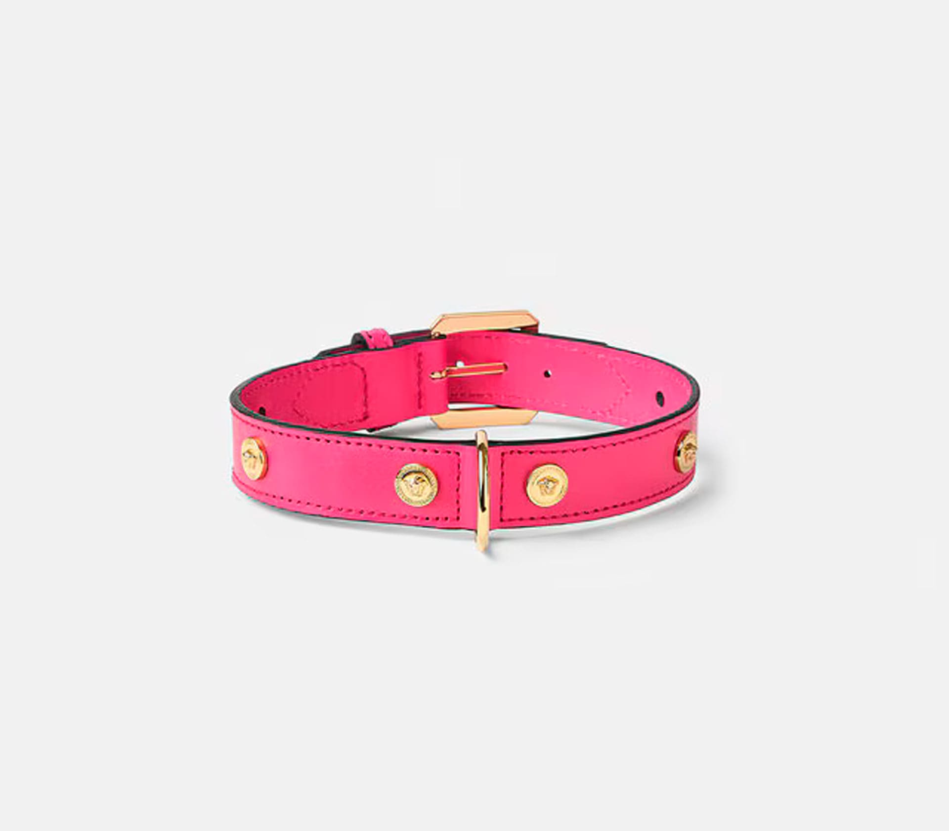 Coleira para Pet Grande Ícone - Rosa - Mercado de Luxo - O Maior E-Commerce de Bens, Produtos e Serviços de Luxo do Brasil.