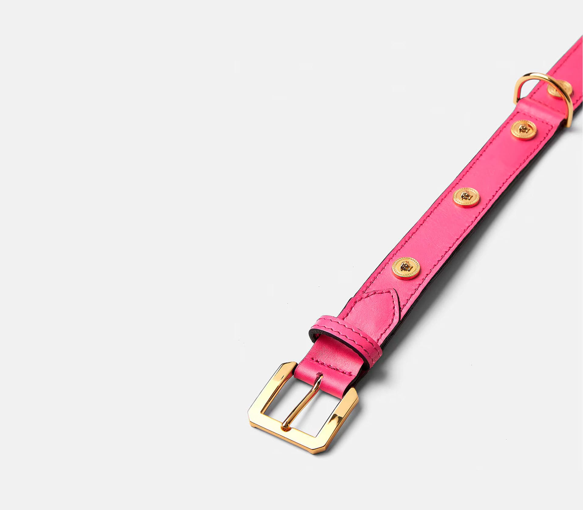 Coleira para Pet Grande Ícone - Rosa - Mercado de Luxo - O Maior E-Commerce de Bens, Produtos e Serviços de Luxo do Brasil.