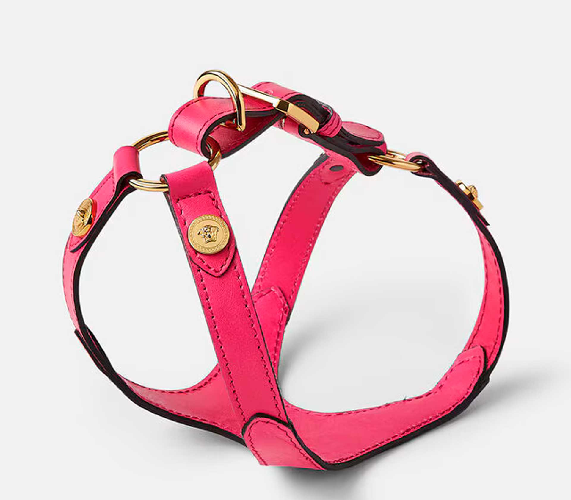 Coleira de Peito para Pet Ícone M - Rosa - Mercado de Luxo - O Maior E-Commerce de Bens, Produtos e Serviços de Luxo do Brasil.