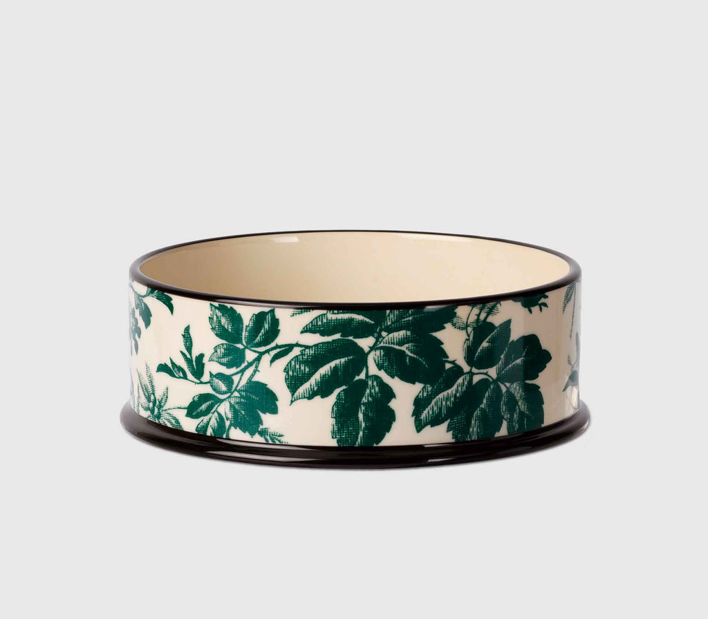 Tigela em Porcelana com Estampa de Herbário - Verde - Mercado de Luxo - O Maior E-Commerce de Bens, Produtos e Serviços de Luxo do Brasil.