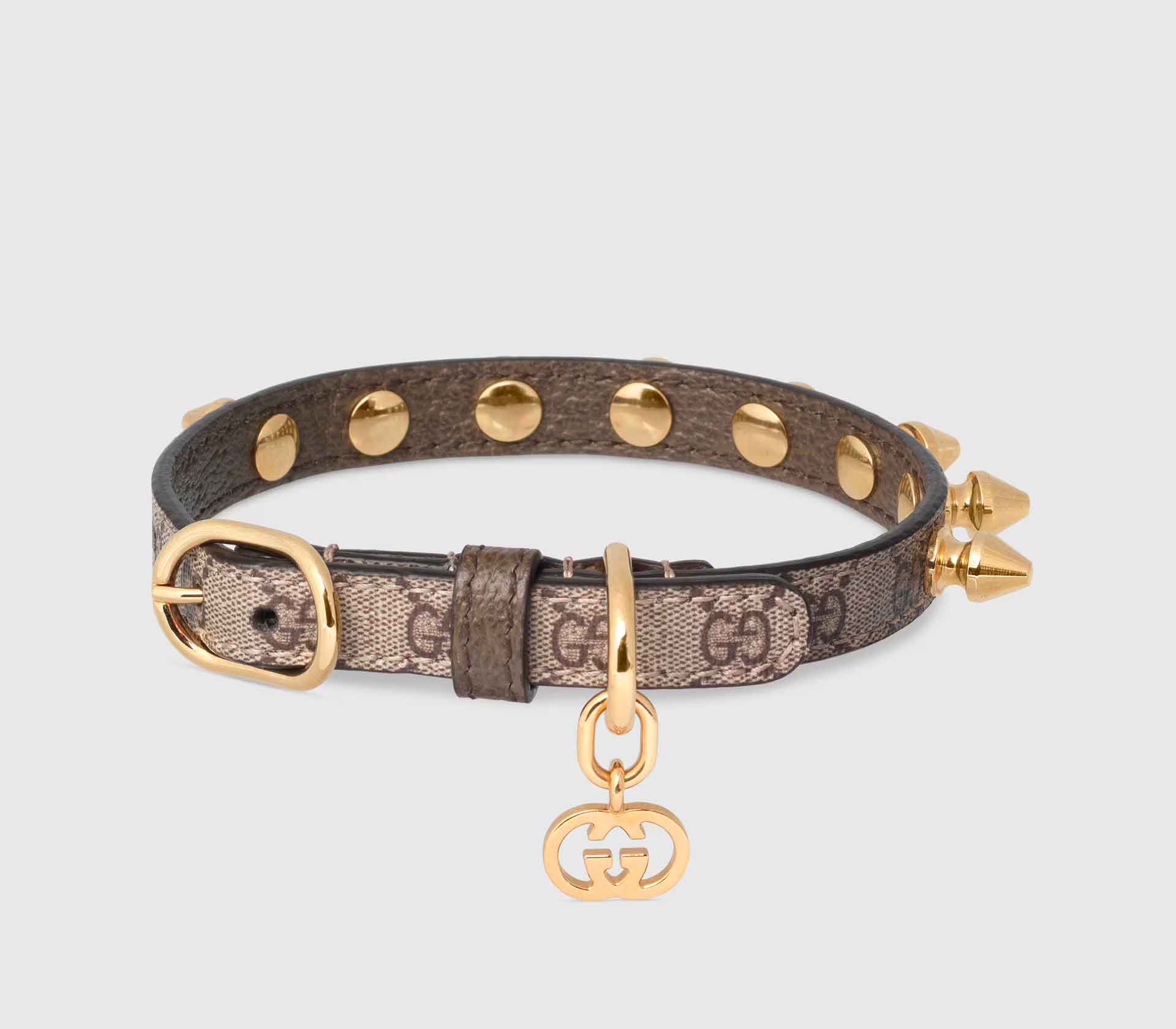 Coleira para Pet de Pequeno Porte - Pregos - Mercado de Luxo - O Maior E-Commerce de Bens, Produtos e Serviços de Luxo do Brasil.