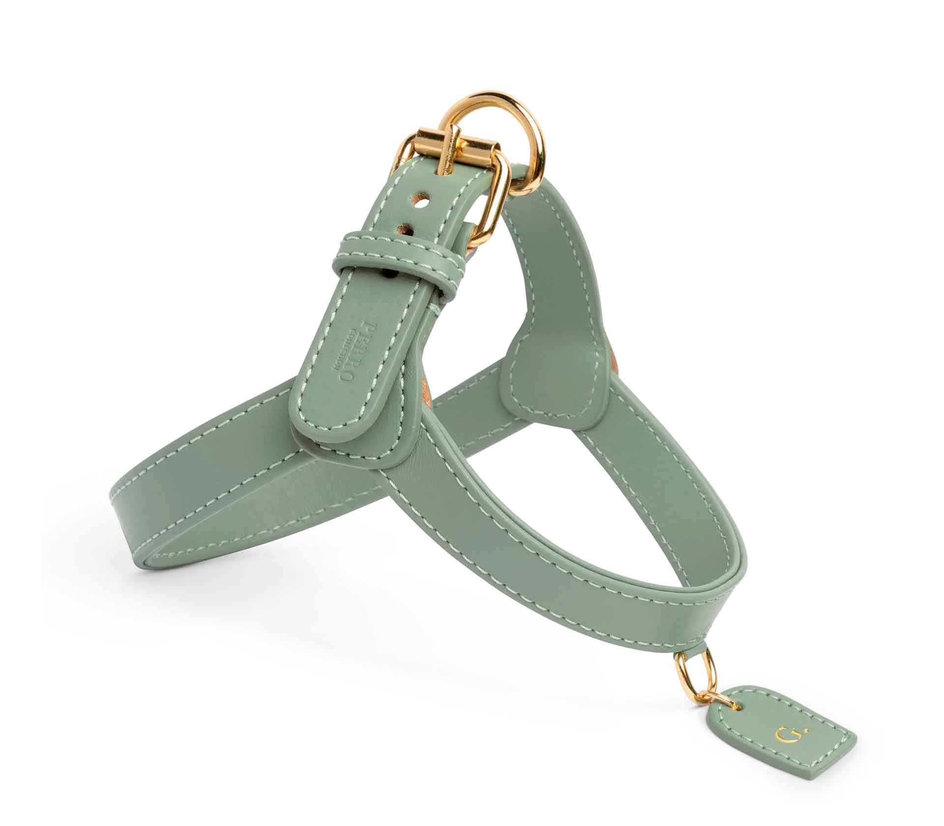 Coleira de Peito harness Verde Claro - Mercado de Luxo - O Maior E-Commerce de Bens, Produtos e Serviços de Luxo do Brasil.