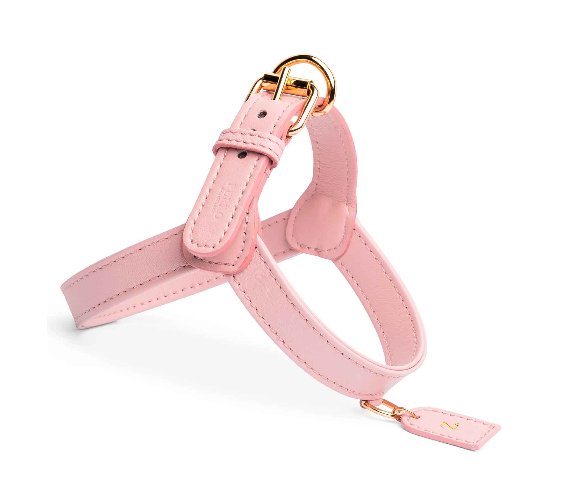 Coleira de Peito harness Rosa - Mercado de Luxo - O Maior E-Commerce de Bens, Produtos e Serviços de Luxo do Brasil.