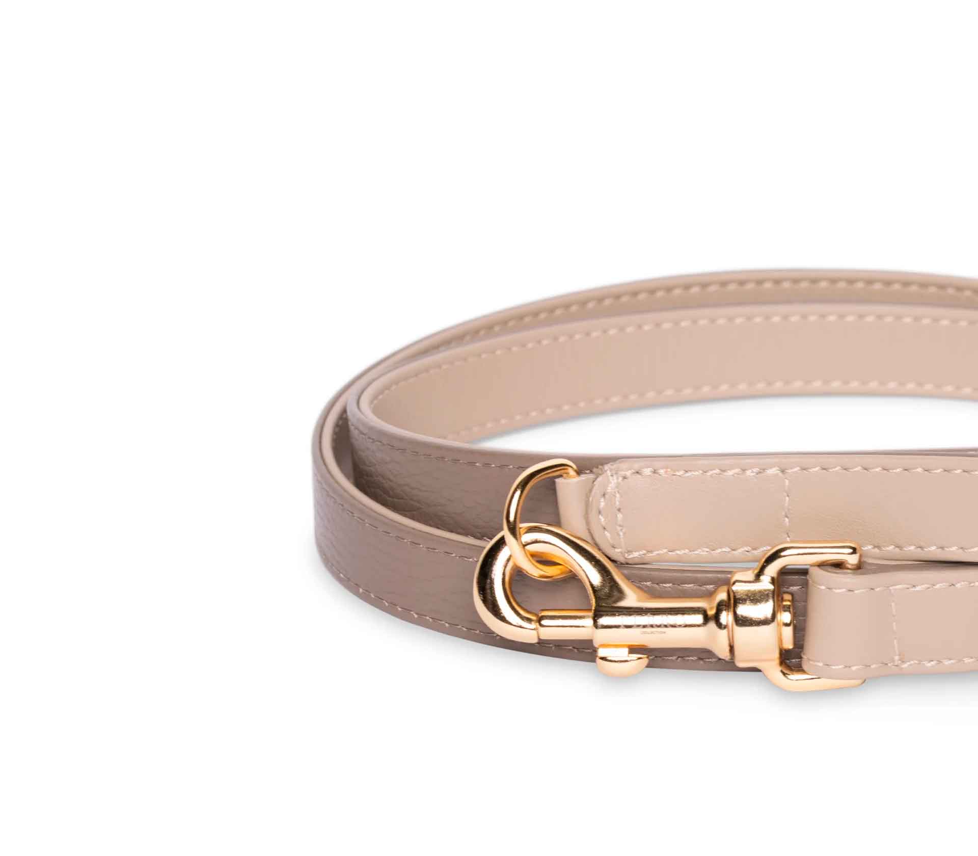 Guia de Coleira para Pet Dupla Harness Edicao Especial Bege - Mercado de Luxo - O Maior E-Commerce de Bens, Produtos e Serviços de Luxo do Brasil.