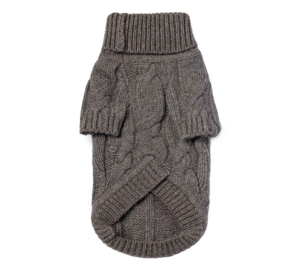 Roupa para Pet cashmere Cinza - Mercado de Luxo - O Maior E-Commerce de Bens, Produtos e Serviços de Luxo do Brasil.