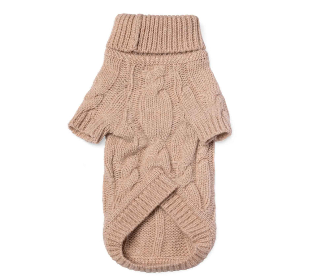 Roupa para Pet cashmere Bege - Mercado de Luxo - O Maior E-Commerce de Bens, Produtos e Serviços de Luxo do Brasil.