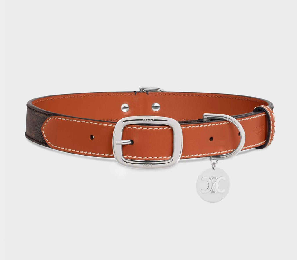 Coleira para Pet Triunfo Bicolor - Large - Mercado de Luxo - O Maior E-Commerce de Bens, Produtos e Serviços de Luxo do Brasil.