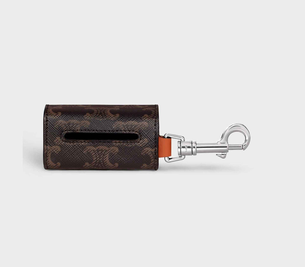 Porta Saquinho de lixo Triunfo Bicolor - Mercado de Luxo - O Maior E-Commerce de Bens, Produtos e Serviços de Luxo do Brasil.