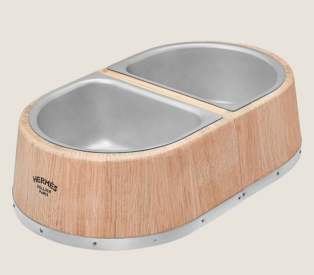 Tigela para Pet Dupla  - Mercado de Luxo - O Maior E-Commerce de Bens, Produtos e Serviços de Luxo do Brasil.