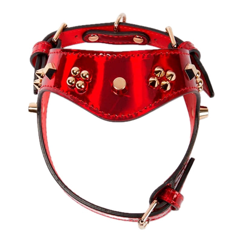 Peitoral de couro para cães Loubiharness XS - Mercado de Luxo - O Maior E-Commerce de Bens, Produtos e Serviços de Luxo do Brasil.