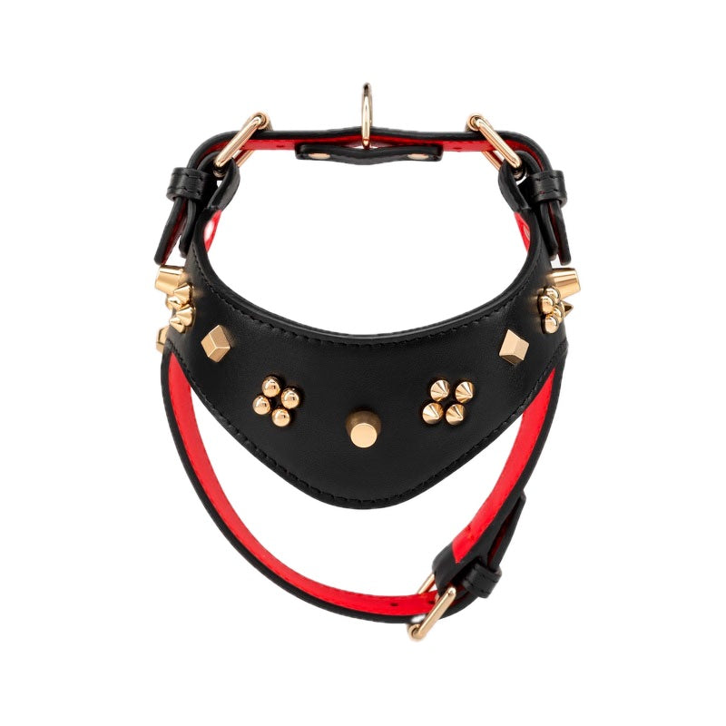Peitoral de couro para cães Loubiharness S - Mercado de Luxo - O Maior E-Commerce de Bens, Produtos e Serviços de Luxo do Brasil.
