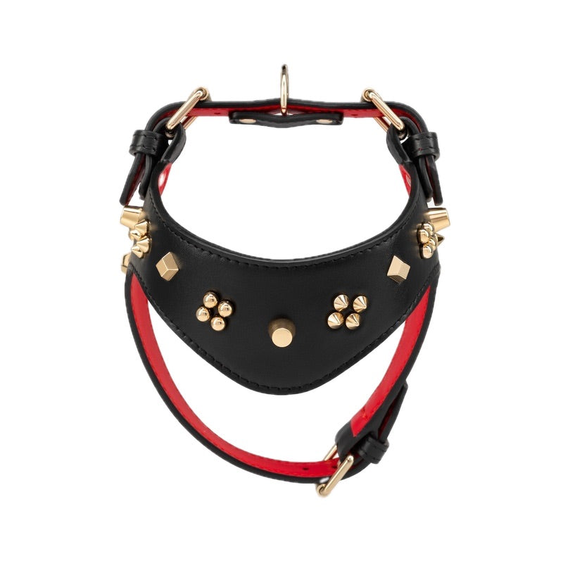 Peitoral de couro para cães Loubiharness S - Mercado de Luxo - O Maior E-Commerce de Bens, Produtos e Serviços de Luxo do Brasil.