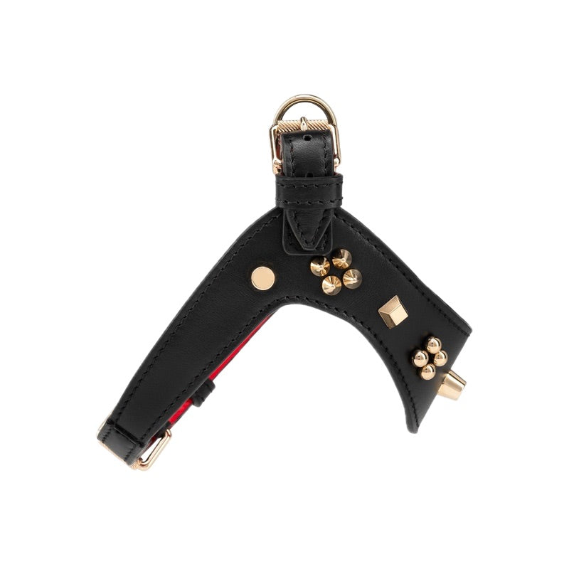 Peitoral de couro para cães Loubiharness XS embelezado - Mercado de Luxo - O Maior E-Commerce de Bens, Produtos e Serviços de Luxo do Brasil.