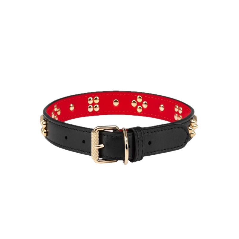 Coleira de couro para cachorro Loubicollar - Mercado de Luxo - O Maior E-Commerce de Bens, Produtos e Serviços de Luxo do Brasil.