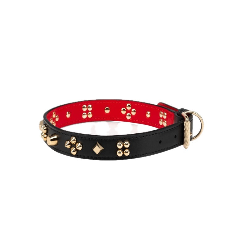 Coleira de couro para cachorro Loubicollar - Mercado de Luxo - O Maior E-Commerce de Bens, Produtos e Serviços de Luxo do Brasil.