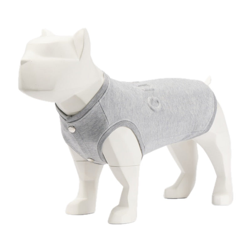 Moletom com estampa de cachorro e logotipo em relevo - Mercado de Luxo - O Maior E-Commerce de Bens, Produtos e Serviços de Luxo do Brasil.