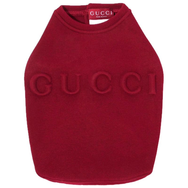 Suéter para cachorro Gucci Script em mistura de algodão - Mercado de Luxo - O Maior E-Commerce de Bens, Produtos e Serviços de Luxo do Brasil.