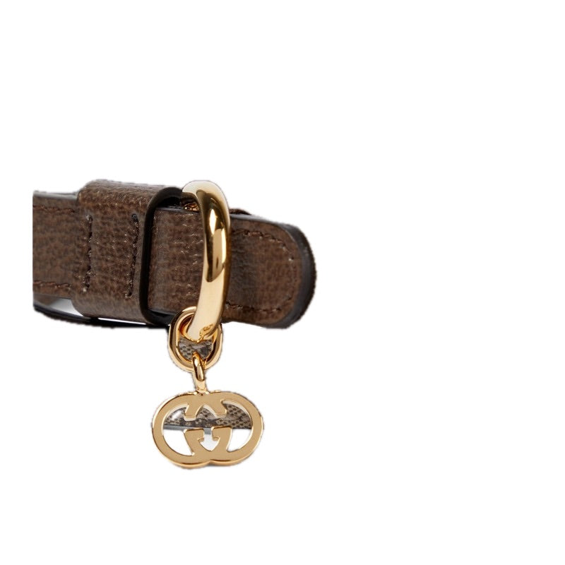 Coleira de couro sintético para cachorro GG Supreme XS - Mercado de Luxo - O Maior E-Commerce de Bens, Produtos e Serviços de Luxo do Brasil.