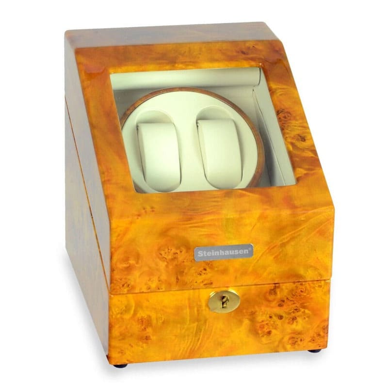 Caixas e Winders Heritage Burlwood Duplo SW1803 - Mercado de Luxo - O Maior E-Commerce de Bens, Produtos e Serviços de Luxo do Brasil.